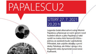 Kulturní park Pardubice – v úterý 27. 7. zahrají PAPALESCU2