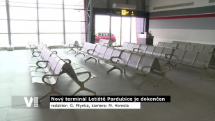 Nový terminál Letiště Pardubice je dokončen