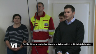 Defibrilátory zachrání životy v Krkonoších a Orlických horách