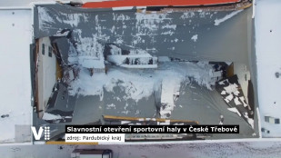 Slavnostní otevření sportovní haly v České Třebové