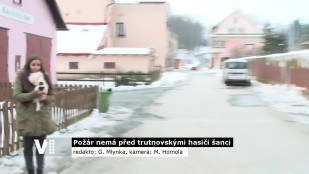 Požár nemá před trutnovskými hasiči šanci