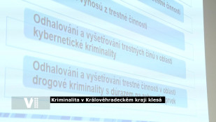 Kriminalita v Královehradeckém kraji klesá