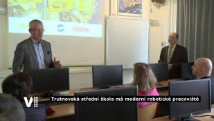 Trutnovská střední škola má moderní robotické pracoviště