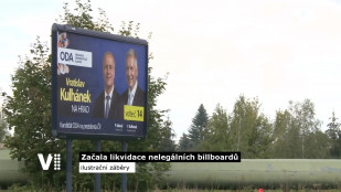 Začala likvidace nelegálních billboardů