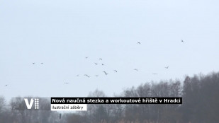 Nová naučná stezka a workoutové hřiště v Hradci