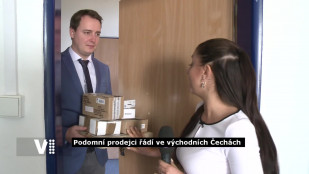 Podomní prodejci řádí ve východních Čechách