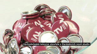 VIDEO: Východočeská televize otevřela v Pardubicích nové studio