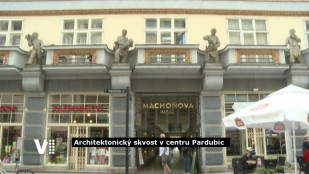 Machoňova pasáž v Pardubicích: velkoměstský sen o eleganci 