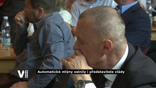 VIDEO: Automatické mlýny oslnily i Babiše a ministry