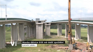 Stavba dálnice D35 má další zpoždění, minimálně rok!