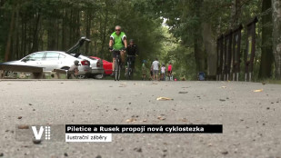 VIDEO: Piletice a Rusek propojí nová cyklostezka