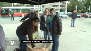 VIDEO: Třídíme v Hradci pokračuje. Připraveno je 3000 tašek