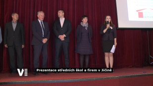 VIDEO: Prezentace středních škol a firem v Jičíně