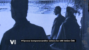 VIDEO: Příprava komponovaného večera ke 100 letům ČSR