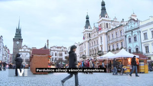 Už se to blíží! Pardubice ožívají vánoční atmosférou