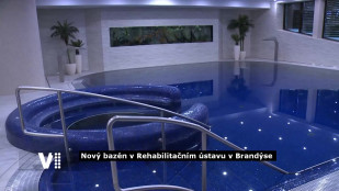 VIDEO: Nový bazén v Brandýse: solná lázeň i rehabilitační chodník