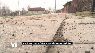 Malšova Lhota dostane novou silnici i chodníky