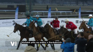 Koňské pólo na sněhu? Závodiště hostilo mezinárodní turnaj