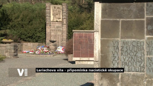 Larischova vila jako připomínka 80 let od nacistické okupace