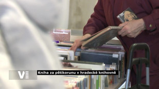 Kniha za pětikorunu v hradecké knihovně