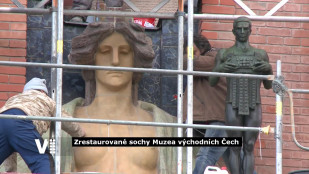 Muzeum dostalo zpět svou 200kilovou sochu. Byla to pořádná fuška!