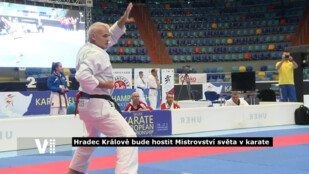 Hradec bude hostit mistrovství světa v karate, dorazí 2000 bojovníků