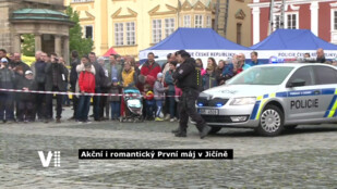 Akční i romantický První máj v Jičíně