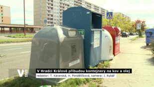 V Hradci Králové přibudou kontejnery na kov a olej