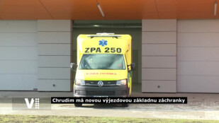 Chrudim má novou výjezdovou základnu záchranky