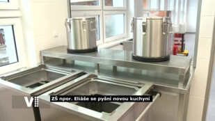 Polabinská škola se pyšní novou kuchyní