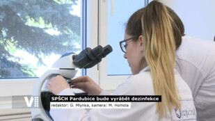 SPŠCH Pardubice bude vyrábět dezinfekce