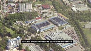 Výstava Dopravní uzel na pardubickém nádraží