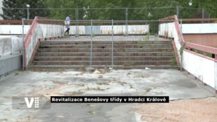 Revitalizace Benešovy třídy v Hradci Králové