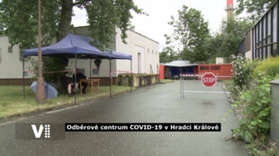 Odběrové centrum COVID-19 v Hradci Králové