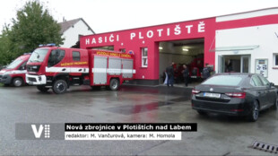 Nová zbrojnice v Plotištích nad Labem