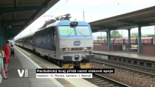 Pardubický kraj posiluje ranní vlakové spoje