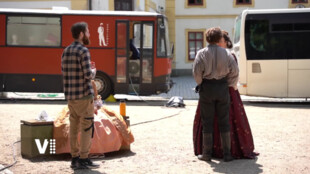 Opočenský zámek v obležení filmařů