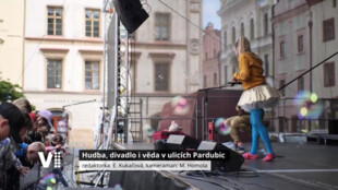 Hudba, divadlo i věda v ulicích Pardubic