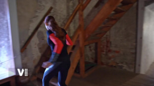 Valdická brána v obležení žáků